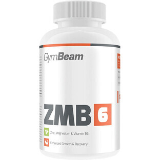 GymBeam ZMB6, unflavored 60 capsules