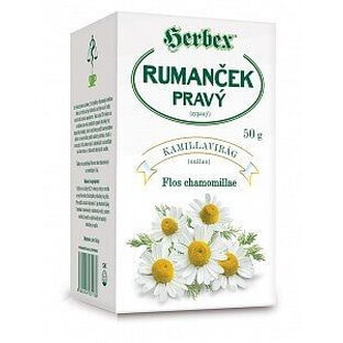 Herbex Camomilla Tè sfuso alla camomilla, 50 g