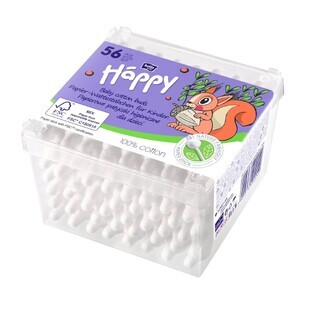 Bella Háppy Baby coton-tiges, 1 x 56 pcs