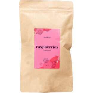 Snäksy Whole freeze-dried raspberries 50 g