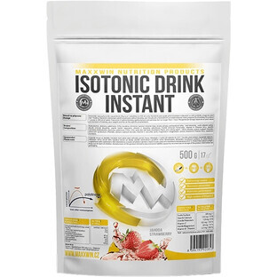 Maxxwin Isotonic instant drink, strawberry 500 g