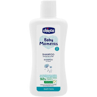 Șampon Chicco Baby Moments 92% ingrediente naturale 200 ml