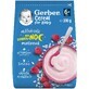 Gerber Cereal Céréales lait porridge framboise Good Night 230 g