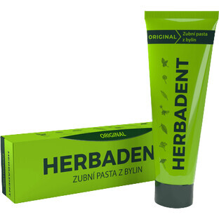 Herbadent Original Herbal Toothpaste with fluoride 100 g