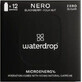 Goccia d'acqua nera 12 pz.