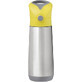 B. Box Trinkthermoskanne mit Strohhalm gelb/grau 500 ml
