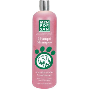 Menforsan Shampoo e balsamo anticrespo per cani 300 ml