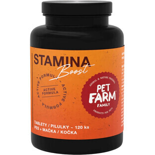 Pet Farm Family Boost - Ausdauer 120 Tabletten