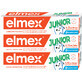 Elmex Junior Pastă de dinți pentru copii cu vârsta cuprinsă între 6-12 ani 3 x 75 ml