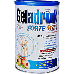 Geladrink FORTE HYAL Peach HYAL Peach poudre 420 g