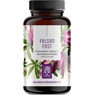 Naturtreu Valeriana & Passiflora & Erba di San Giovanni per la calma e il relax 90 capsule