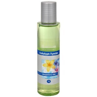 Ulei de baie Saloos - Eucalipt-Timă 125 ml