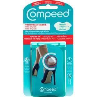 Compeed Patch pour ampoules au talon 5 pcs