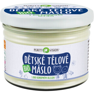 Manteca corporal ecológica para bebés Purity Vision 350 ml