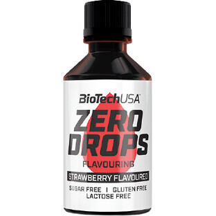 BiotechUSA Zero Drops Erdbeere 50 ml