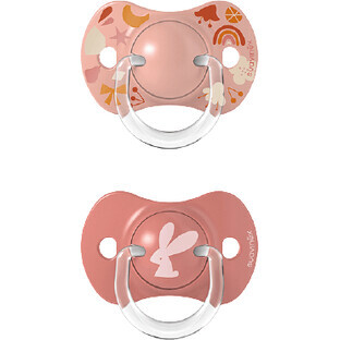Suavinex Soother SX PRO Fysiologisch S 0-6m Bos Poeder 2 stuks