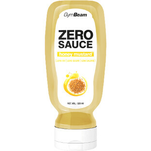 GymBeam ZERO Miele-Senape 320 ml