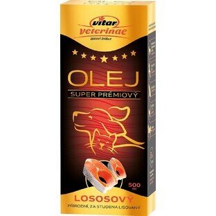 Vitar Veterinae Zalmolie 500 ml