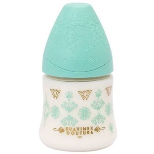Suavinex Frasco silicona Premium Verde 150 ml