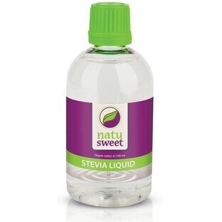 Natu Sweet Stevia picături îndulcitor 100 ml