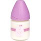 Suavinex MFL sticla sticla, violet pisica 120 ml