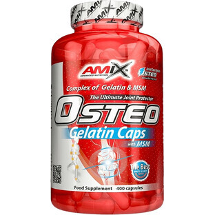 Amix Osteo Gelatină + MSM 400 capsule
