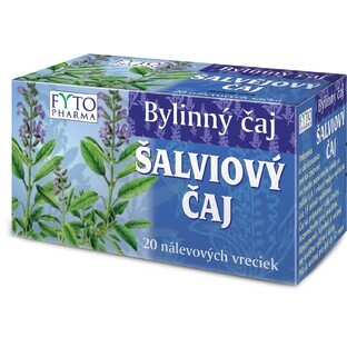 Fyto Pharma Tè alla salvia, 20 x 1 g