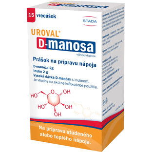 Uroval D - Manosa 15 sobres