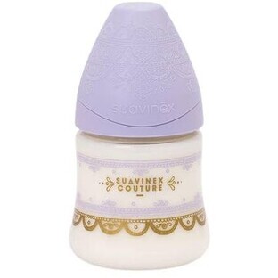 Suavinex Biberón Silicona Premium Morado 150 ml