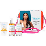 The Organic Pharmacy x Serena Bute Body Set naranja - protector solar + aceite corporal + crema corporal