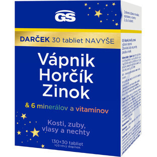 GS Calcium, magnesium, zinc gift 2023 130+30 tablets