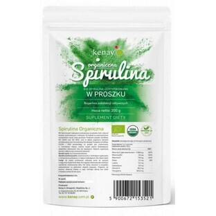 Spirulina biologica in polvere (200 g) Kenay