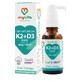 Vitamin K2 100 mcg + D3 4000 IU FORTE drops 30 ml MyVita