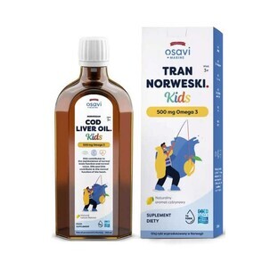 Osavi Norwegian Trank 500 mg Kids Lemon 250 ml