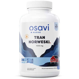 Osavi Tran Norwegian Lemon 1000 mg, 180 softgels