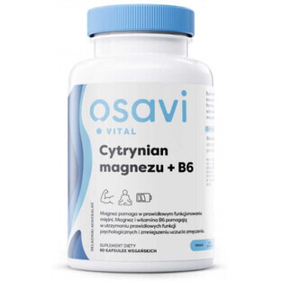 Osavi Magnesium Citrate + B6 - 90 capsules