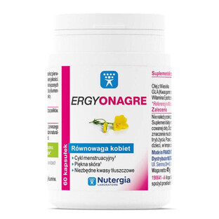 Ergyonagre Nutergia Equilibrio femminile 60 capsule