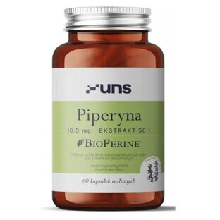 Piperina 60 cápsulas UNS