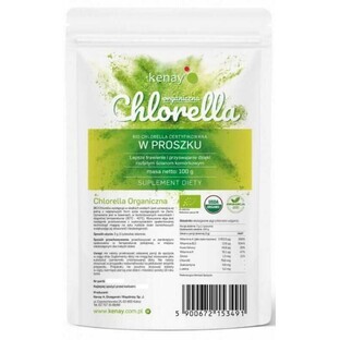 Chlorelle biologique en poudre (100 g) Kenay