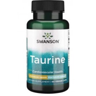 Taurine (taurine) 60 capsules Swanson