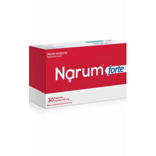 Narum Forte 100 mg, 30 capsules