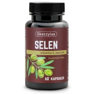 Skoczylas Sélénium, vitamine E, pipérine 60 gélules