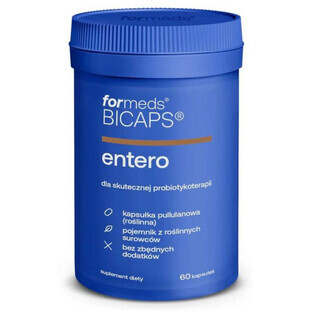 Bicaps ENTERO Saccharomyces Boulardii 60 capsule. Formati