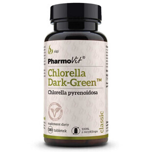 Chlorella Dark-Green (Chlorella pyrenoidosa) 180 tablets Pharmovit Classic