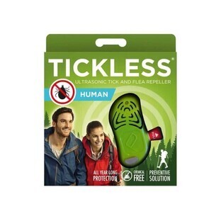 TICKLESS Human Green Ultrasonic tick protection device for adults