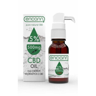 Aceite de cáñamo CBD 5% - ENCANN 10ml