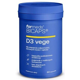 Bicaps D3 2000IU Vege 60 capsules Vormen