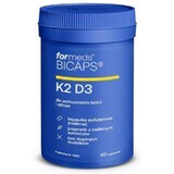 Bicaps Vitamin K2 MK-7 100 mcg + D3 2000 IU (60 capsules) Formeds