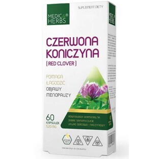 Red Clover 520mg 60 capsules Medica Herbs