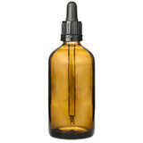 Glass bottle brown 100 ml + ChemWorld pipette black